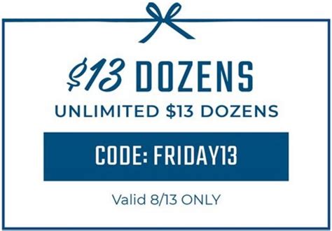 Tiff’s Treats Promotions: Unlimited $13 Dozens Coupon, Etc