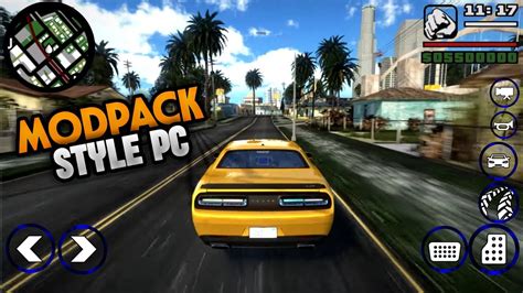 GTA SA ANDROID MOD PACK HD GRAPHICS STYLE PC YouTube