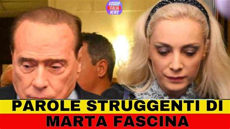 SCONVOLGENTI Parole Di Marta Fascina Dopo La Morte Di Silvio Le Sue