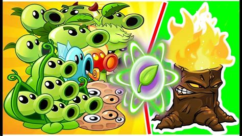 All Peashooter Power Up Vs Torchwood Pvz2 In Plants Vs Zombies 2gameplay 2016 Youtube