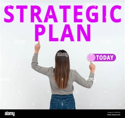 Conceptual Caption Strategic Plan Business Showcase A Process Of