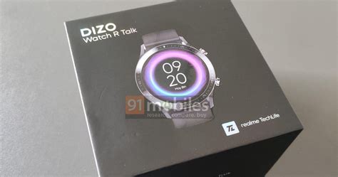 Exclusive Dizo Watch R Talk Retail Box Image Revealed Key Features