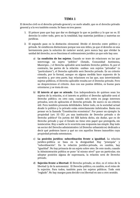 Apuntes Derecho Civil Docsity