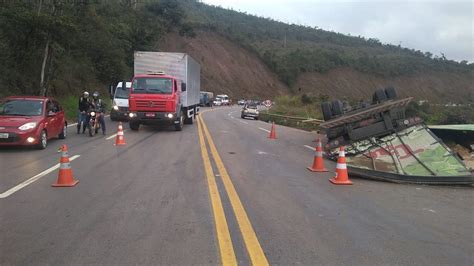 Carreta Tomba Na Br Na Serra De Itabirito Em Mg Minas Gerais G