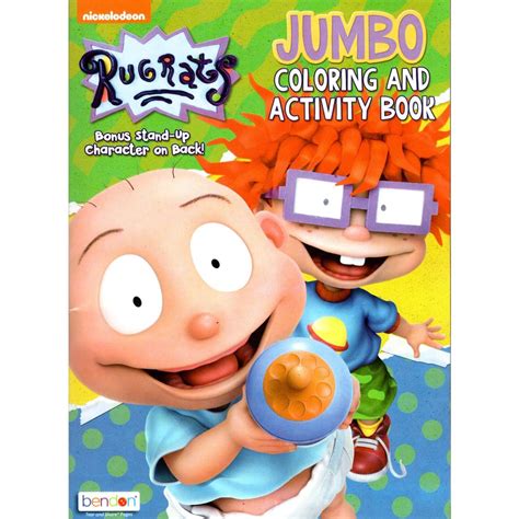 Nickelodeon Rugrats Jumbo Retro Coloring And Activity Book