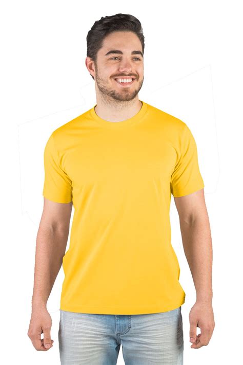 Compre Camiseta Poli Ster Amarelo Ouro Unissex Fio