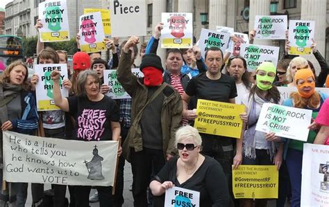 Pussy Riot Protests Break Out As Punk Band Members Are Jailed For Two