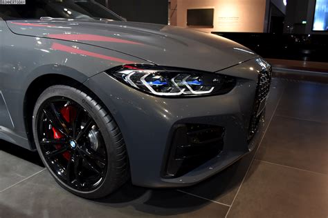 2021 Bmw 4 Series Shown In Dravite Grey With The M Carbon Package