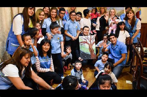 El Gobernador Zamora Recibi La Visita De Alumnos De Asaim El