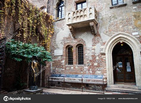 Balkon Von Romeo Und Julia Verona