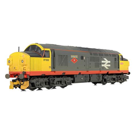 Graham Farish 371 474 Class 37 0 Split Headcode 37032 Mirage Br R Freight Red Stripe