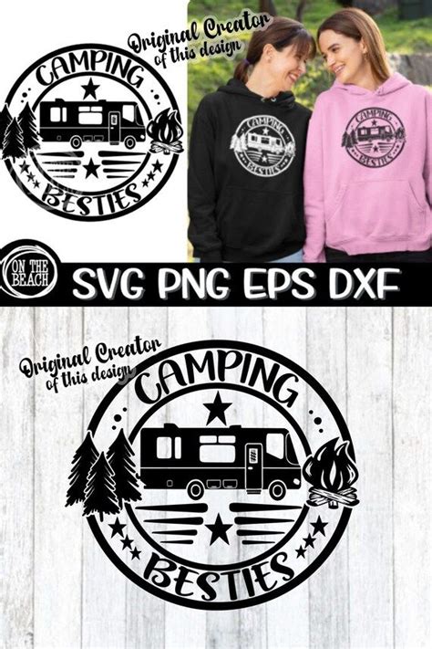 Camping Besties Camping Besties Svg Class A Svg Camping Friends