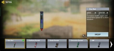 I think the stim shot needs a buff, I know it's new but it needs a ...