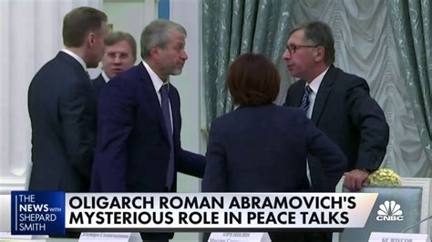 Russian Oligarch Roman Abramovich Tries To Broker Peace Deal With