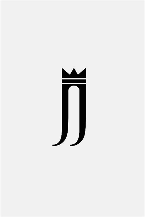 Jj Monogram Crown Logo Monogramm Hochzeit