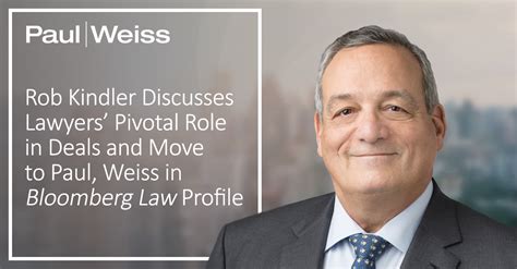 Rob Kindler Discusses Lawyers Pivotal Role In Deals And Move To Paul