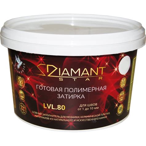 Готовая полимерная затирка Живая Краска Diamant Star lvl80, венге 815 ...