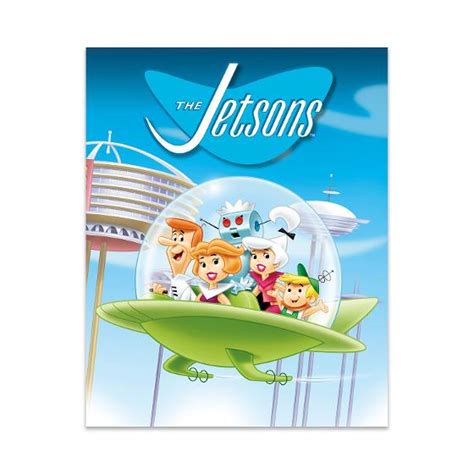 The Jetsons 60th Anniversary Stamp Pack Hanna Barbera