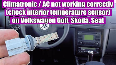 Vw Golf Mk Interior Temperature Sensor Location Arhive Tutoriale Din