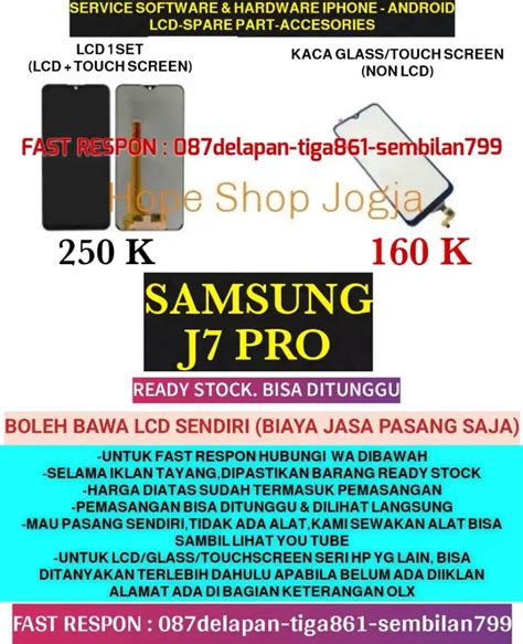 Bisa Touchscreen Saja Set Lcd Samsung J Pro J Prime Sudah Pasang