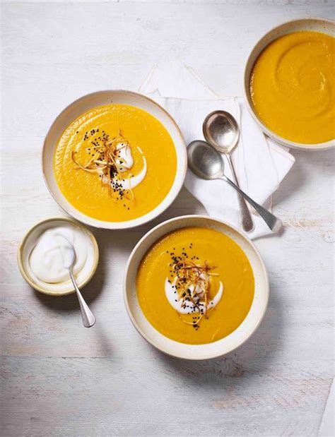 Carrot Parsnip And Ginger Soup Recipe Sainsbury S Magazine