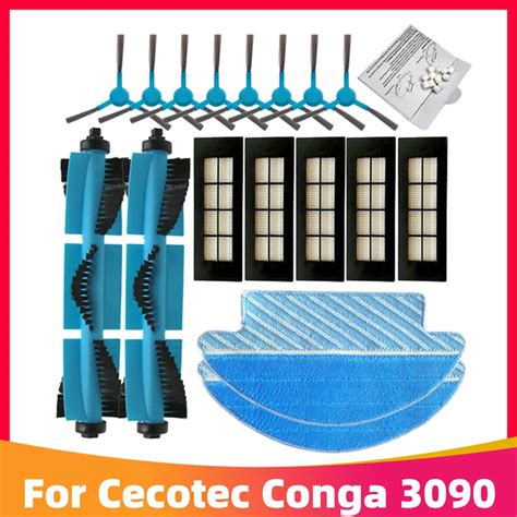 Kit Accesorios De Recambio Para Cecotec Conga Excellence Robot