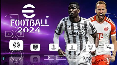 Efootball Pes 2024 Ppsspp English Commentary Update Real Faces Latest Transfers And Kits 24 25