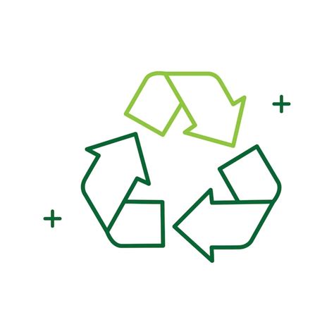 Premium Vector Recyclable Vector Illustration Icon Design