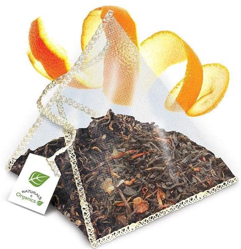 Organic Bergamot Citrus Earl Grey Tea with Natural Italian Bergamot Oi ...