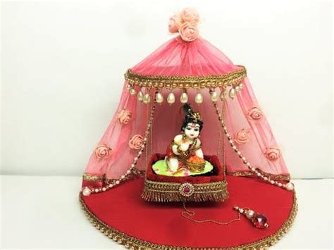 Diy Krishna Janmashtami Jhula How To Make Beautiful Jhula For