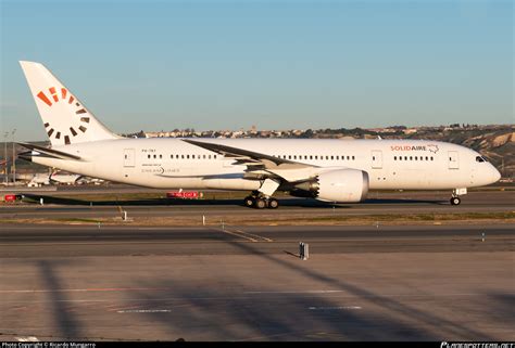 P4 787 Comlux Aruba Boeing 787 8 Dreamliner Photo By Ricardo Mungarro