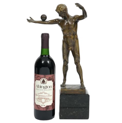 Victor Bugler Victor Bugler Bronze Naked Man Balancing A Ball MutualArt