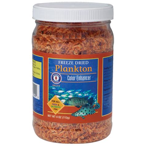 San Francisco Bay Brand Plankton Freeze Dried 4 Oz Asap Aquarium