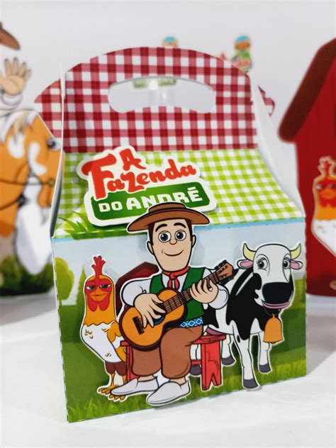 Kit Personalizado Fazenda Do Zenon Elo Produtos Especiais