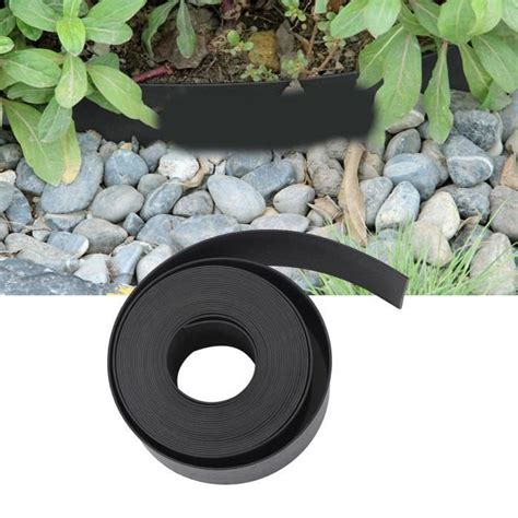 Bordure De Paysage Vgeby Noir Cm X M X Mm Pe De Qualit