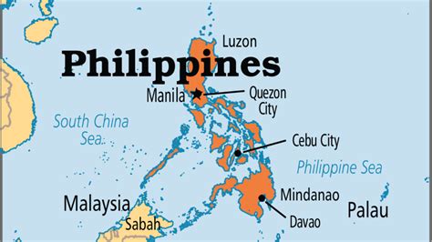 Philippine Sea Map Location