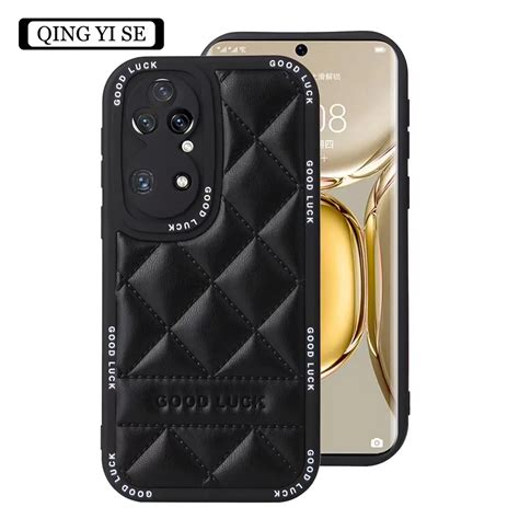 Luxury Imitation Leather Business Phone Case For Huawei P Pro