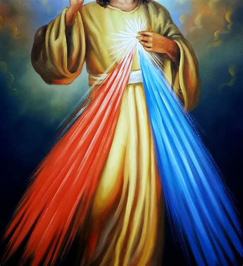 Divine Mercy Lord of the Divine Mercy Jesus painting | Etsy