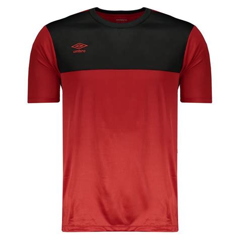 Camisa Umbro Twr Trinity Vermelha E Preta FutFanatics