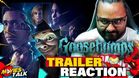 Goosebumps Trailer REACTION YouTube