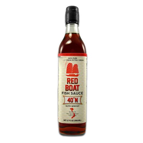 Buy Red Boat Fish Sauce 40 N 100 Pure Vietnam Extra Virgin Premium