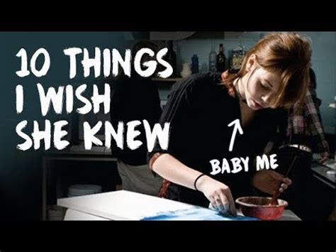 10 Things I Wish I Knew As A Beginner Artist YouTube