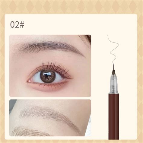 BIYA Liquid Eyebrow Pencil 0 01MM Slim Ultra Fine Brush Line Smooth