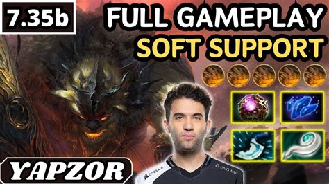 B Yapzor Earthshaker Soft Support Gameplay Assists Dota