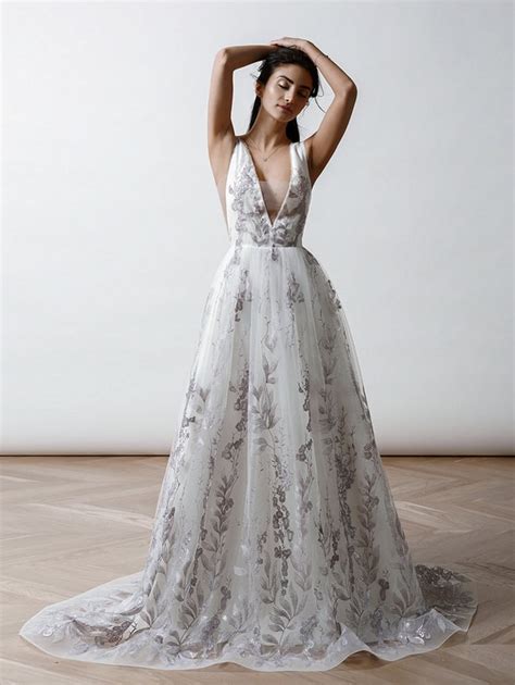 25 Floral And Flower Wedding Dresses Southbound Bride