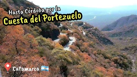 A Córdoba por la CUESTA DEL PORTEZUELO Camping gratis en San