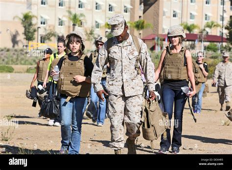 Spouses Of Marines With 7th Engineer Support Battalion 1st Marine