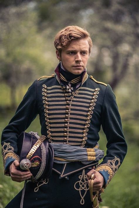 Nikolai Rostov Military Fashion Jack Lowden Period Outfit