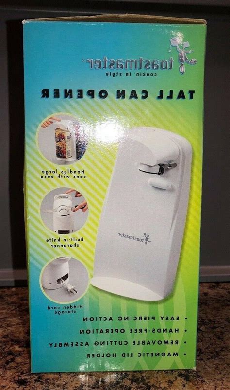 how to use a toastmaster can opener