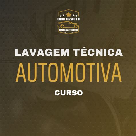 Lavagem T Cnica Automotiva Gratulino Mello Hotmart